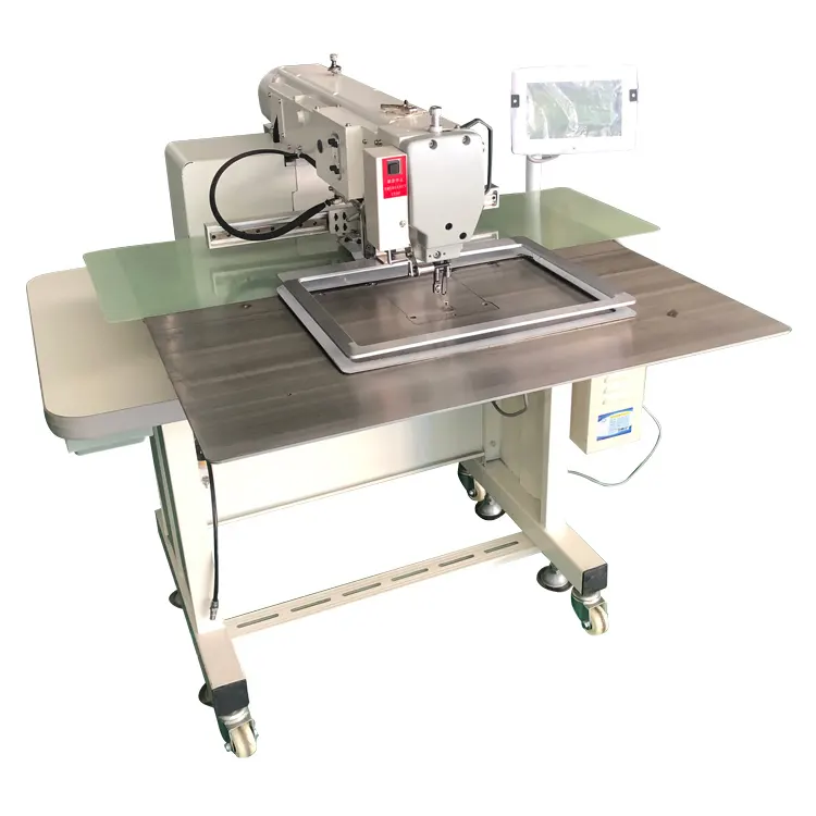 Máquinas de coser de secuencia automática, patrón de bolsas de cuero industriales, importadas de china, baratas
