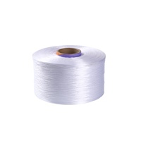 900D High Tenacity Polypropylene Yarn White 300KLY Intermingled Multifilament Raw for Hand Knitting and Weaving