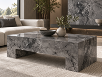 Dalles de marbre gris lilas en pierre naturelle pour comptoirs, murs de salle de bain, revêtements muraux, carreaux de sol, marches d'escalier et dessus de meubles de salle de bain