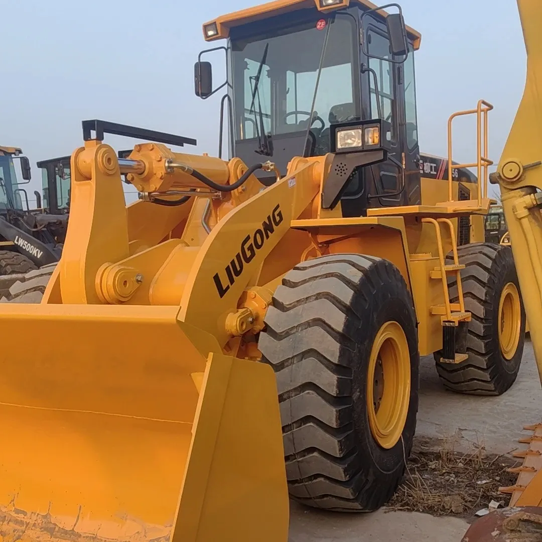 Original Good condition USED loaders 856 5 Ton wheel mini loader construction machinery for Liugong