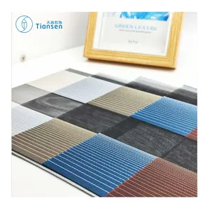 Roller Material Zebra Blinds Soft Fabric Blackout Material For Window Blinds Polyester Textiles