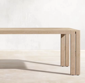 Hiện Đại Đồ Nội Thất Sân Vườn Ngoài Trời Patio <span class=keywords><strong>10</strong></span> Chỗ Ngồi Bằng Gỗ Tếch Bàn Ăn Và Ghế Đặt Cho Nhà Hàng - Product Image 6