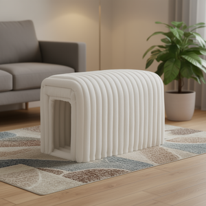 Panca contenitore in velluto a coste per animali domestici, ideale per gatti, soggiorno, camera da letto, tutte le stagioni - Product Image 2