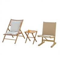 Chaise longue d'extérieur légère et portable, chaise inclinable moderne en aluminium pour patio, jardin, balcon, résistante aux intempéries