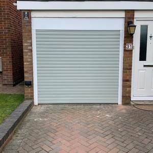 Porte à enroulement électrique en acier fini industriel 2025, pliable, avec un design <span class=keywords><strong>moderne</strong></span> pour une utilisation intérieure/extérieure dans les villas et les garages - Product Image 2