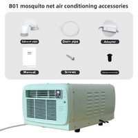 Aire Acondicionado Portátil Eléctrico para RV y Camping, Eficiente Energéticamente, Clase Pequeña, Refrigeración para Exteriores, Uso en Tiendas de Campaña