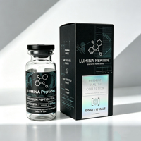 Ensemble d'emballages personnalisés pour flacons de peptides, étiquettes adhésives durables et imperméables avec boîtes assorties, vente en gros directe d'usine
