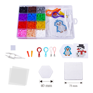 2025 Новый 12 видов цветов «сделай сам» ручной работы различные дизайнерские плавкие Гладильные бусины наборы для детей - Product Image 3