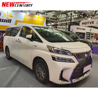 Pare-choc avant ouvert pour Toyota Vellfire 20, remplacement du style Lexus LM de la chine, nouvelle collection 2015