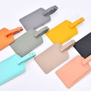 ป้ายติดกระเป๋าเดินทางหนัง PU กันน้ำ แฟชั่นทันสมัย ลายตัวอักษร สีสันสดใส ขายส่งจากโรงงาน - Product Image 4