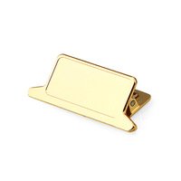 En gros : Porte-notes à clip métallique, Porte-documents TN, Clip de rangement pour documents de bureau et d'étude en alliage de zinc, Clip de fermeture pour sacs