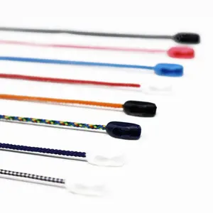 FUTO ITOLOX weave RE sujetador de cuerda reutilizable para ropa sello de cuerda de etiqueta oscilante multicolor