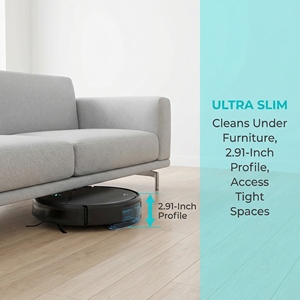 Nuevo Robot Aspirador para el Cuidado del Hogar, Ultra Delgado, con Succión de 3000 Pa, Aspiradora en Seco y Húmedo - Product Image 2