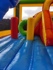Gia đình sử dụng thương mại người lớn trẻ em <span class=keywords><strong>Inflatable</strong></span> Bounce House <span class=keywords><strong>Inflatable</strong></span> màu xanh cầu vồng <span class=keywords><strong>Bouncer</strong></span> Dog <span class=keywords><strong>Inflatable</strong></span> <span class=keywords><strong>Bouncer</strong></span> - Product Image 5
