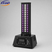 Projecteur LED DMX512 40W à tête mobile MINI Spot Beam Wash pour studio TV, scène et événements