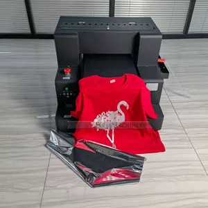 Impressora A3 DTG direta para máquina DTF de vestuário Impressora de camisetas A3 6 cores