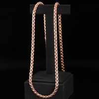 2014 nouveau collier en or Rose 18 carats pour femmes Bracelet Haute Couture fait à la main à la mode collier en or 14 carats