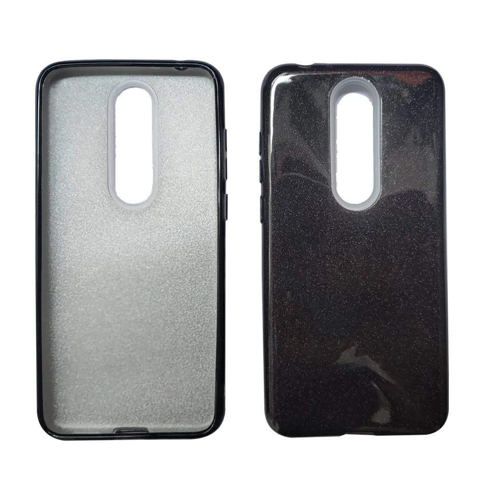 Low Price Shiny 3 in 1 Case For Nokia 5.1 plus , Shiny TPU PC Case For Nokia 5.1 plus Mobile Phone Case