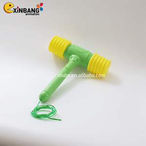 Martello Giocattolo in Plastica Verde-Giallo Shuangqu, Parti Speciali per Gioco Arcade Touch Screen <span class=keywords><strong>Mr.</strong></span> <span class=keywords><strong>Wolf</strong></span>/Mice/Bee/Frog per Bambini dai 3 Anni in su, Spina UK - Product Image 1