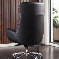 Chaise de bureau moderne à dossier haut ergonomique, chaise de direction pivotante en tissu, chaise de conférence, mobilier de bureau