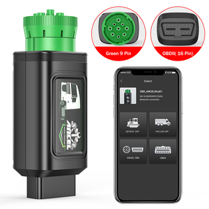 <span class=keywords><strong>Scanner</strong></span> de diagnostic pour camions lourds Bluetooth et Wi-Fi avec prise en charge de l'application pour Android et iOS - HD100 (Cummins/Caterpillar) - Product Image 1