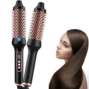 Factory Price 2 in 1 Hair <b>Heated</b> <b>Comb</b> Electric Hair Brushes <b>Heated</b> Thermal Brush Ionic Ceramic Brush Thermal Hot <b>Comb</b> - Product Image 2