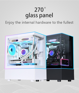 Vỏ máy tính chơi game RGB MATX ITX hiện đại bán chạy nhất của Herder, có thể tùy chỉnh, mặt kính cường lực, giá bán buôn - Product Image 5