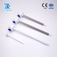 Fournisseur TOP1, marque TK, capuchon de ponction manuel pour trocart laparoscopique, modèle 5 mm 2T052-CT-F, certifié CE, classe II médicale