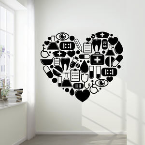 ความรู้ทางการแพทย์การกระจายสติ๊กเกอร์ติดผนังเคมีโรงพยาบาลคลินิกผนังพื้นหลังการตกแต่งสร้างสรรค์วอลล์เปเปอร์ - Product Image 4