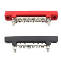 6 Terminal 150A batterie BusBar rouge noir bornier de Distribution d'énergie paire pour Auto Marine voiture pick-up remorque RV bateau