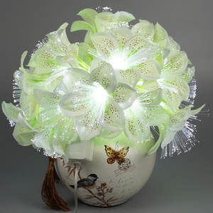 Décoration <span class=keywords><strong>de</strong></span> noël personnalisée, guirlande lumineuse décorative <span class=keywords><strong>de</strong></span> fleurs artificielles à Led - Product Image 1