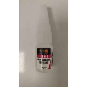 CIANOACRILATO ADHESIVO GR.100 Pegamento de alta resistencia para diversas aplicaciones - Product Image 1