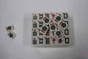 ชุดไพ่นกกระจอกอเมริกันสุดหรูทันสมัย 166 แผ่น เมลามีน ทนทาน เป็นมิตรกับสิ่งแวดล้อม มีสีให้เลือก น้ำเงิน เขียว ชมพู แดง เบจ - Product Image 2