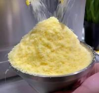 Machine à glace en flocons commerciale à refroidissement par air avec moteur, en acier inoxydable, format mini, pour Bingsu coréen