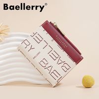 Baellerry Populaire Porte-Monnaie Femme Fente Multi-Cartes Personnalisée Porte-Monnaie Petit Portefeuille