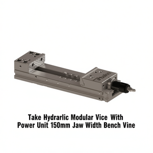 Ttake Hydraulic Modular <b>Vice</b> With Power Unit 150mm Jaw Width Bench Vise - Product Image 2