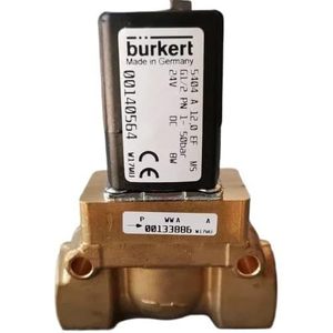 Vanne solénoïde Burkert 5404 A 12.0 EF M5 24VDC 1/2 pouce 1-50 bar pour vannes de régulation - Product Image 1