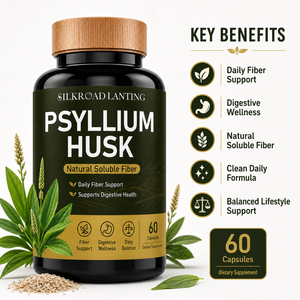 Cápsulas de Psyllium Natural de Alta Calidad con Empaque y Etiqueta Personalizados OEM/ODM, Suplemento para la Salud Intestinal - Product Image 6
