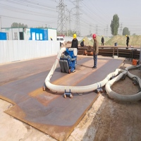 Machine de sablage portative de qualité industrielle, pour un nettoyage efficace des surfaces routières, des dalles de sol en béton et des ponts