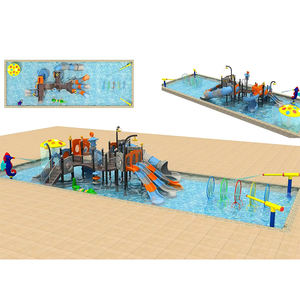Centre aquatique commercial Cenchi pataugeoire extérieure en <span class=keywords><strong>plastique</strong></span> <span class=keywords><strong>dur</strong></span> <span class=keywords><strong>avec</strong></span> <span class=keywords><strong>toboggan</strong></span> - Product Image 2