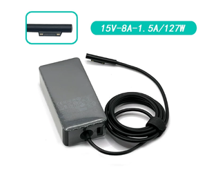 Adaptateur secteur pour ordinateur portable d'usine pour <span class=keywords><strong>Surface</strong></span> Pro 7 6 5 4 <span class=keywords><strong>3</strong></span> <span class=keywords><strong>Surface</strong></span> <span class=keywords><strong>Book</strong></span> <span class=keywords><strong>3</strong></span> 2 1 Modèle 1932 15V 8A 127W <span class=keywords><strong>Chargeur</strong></span> d'alimentation - Product Image 2