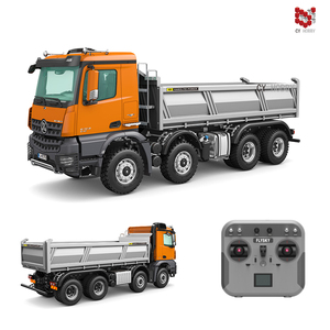 K5703 Kabolite 8X8 1:14 <span class=keywords><strong>Camion</strong></span> Ribaltabile <span class=keywords><strong>Telecomandato</strong></span>, Modello Elettrico RC di Veicolo da Costruzione, Giocattolo per Bambini - Product Image 1