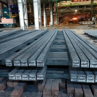 Billettes carrées en acier au carbone ASTM A615 Grade 60, billettes en acier au prix