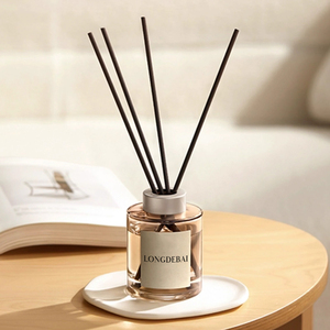 Wholesale Clear Empty Luxury Large Glass Aroma Bottle 50ml 100ml 150ml 200ml <b>Reed</b> <b>Diffuser</b> Bottle for Home Decorative - Product Image 5