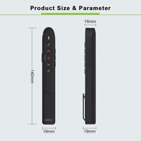 Nuevo Presentador Inalámbrico para Presentaciones de PowerPoint, Control Remoto USB, Control Remoto de 2.4GHz para Avanzar Diapositivas