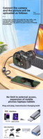 Nouvel adaptateur de casque pour téléphone iOS 16, type C Android, sortie DC 3,5 mm, écoute de musique, adaptateur de coude pour e-sport, état neuf