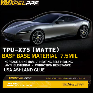 USA Warehouse Anti-Yellow TPU PPF Professional 7.5 Mil Matte Paint Body <b>Film</b> Color-Changing Self-Healing Car Protective <b>Film</b> - Product Image 6