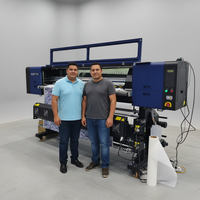 Imprimante textile à sublimation à 4 têtes pour tissu en polyester 1,8 m, imprimante numérique haute vitesse pour tissu