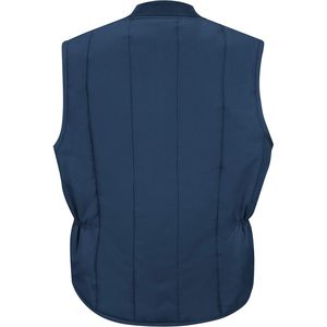 Gilet matelassé Red Kap pour homme Gilet matelassé réversible léger Toile polyester tricoté coupe-vent Logo personnalisé pour une utilisation en extérieur - Product Image 2