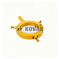 Clé à cylindre à trois griffes 40-100mm 80-145mm 90-180mm, outil de réparation réglable pour excavatrice et chargeuse Doosan Hyundai